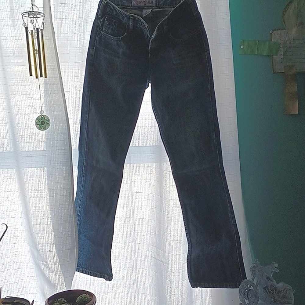 Vintage Silver jeans size 26 x 30, juniors, old skool sizing.